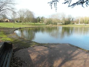 View over fishing pool- click for photo gallery